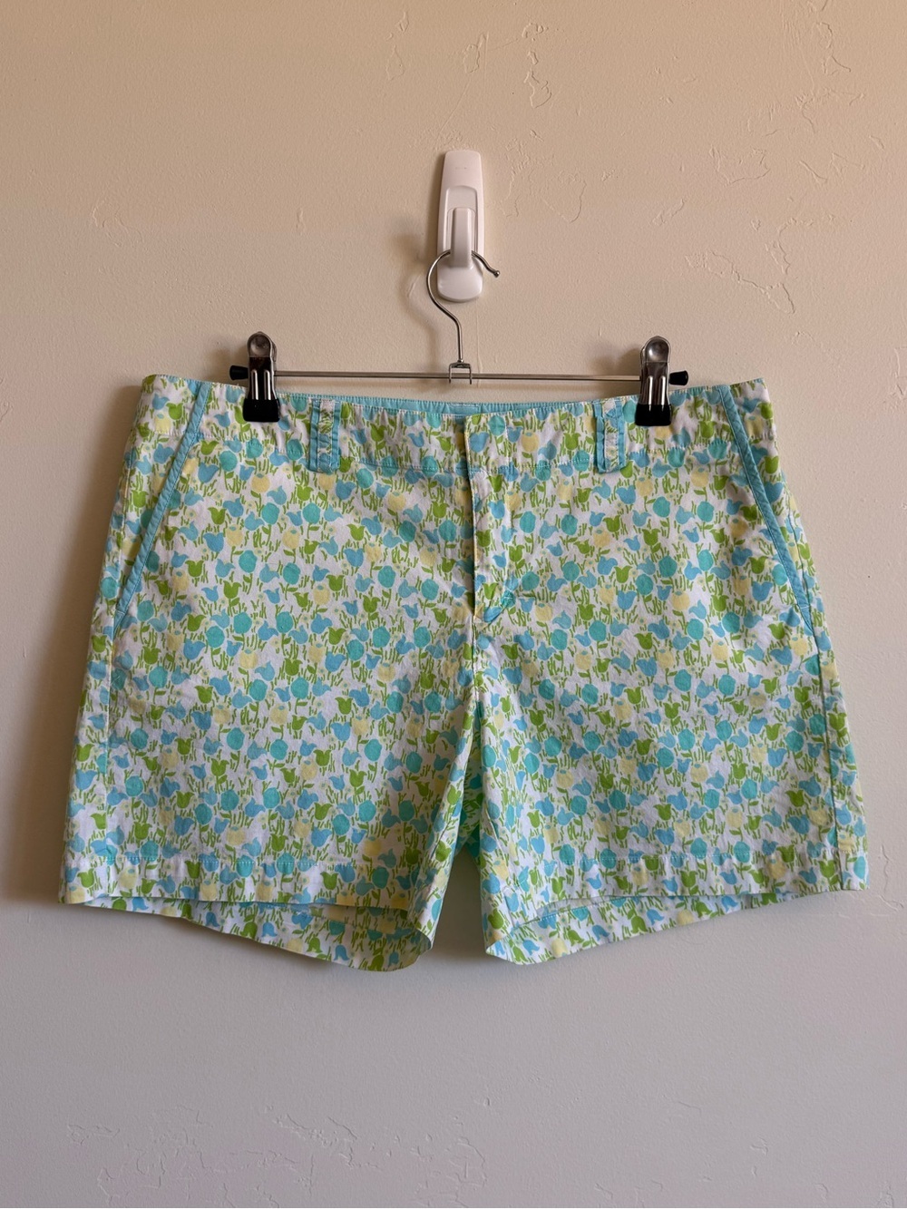 Lilly Pulitzer Palm Beach Fit Floral Print Bermuda Shorts Size 6